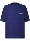 T-SHIRT BALENCIAGA BLUE