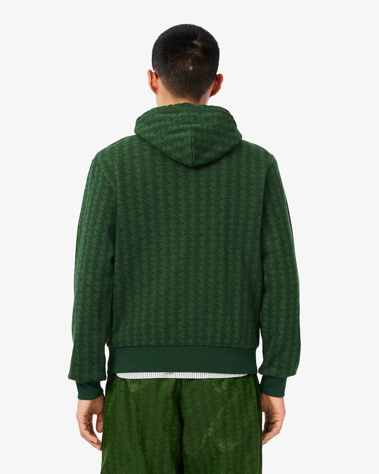 felpa Lacoste con cappuccio