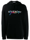 Felpa Givenchy Paris Con ricamo multicolore