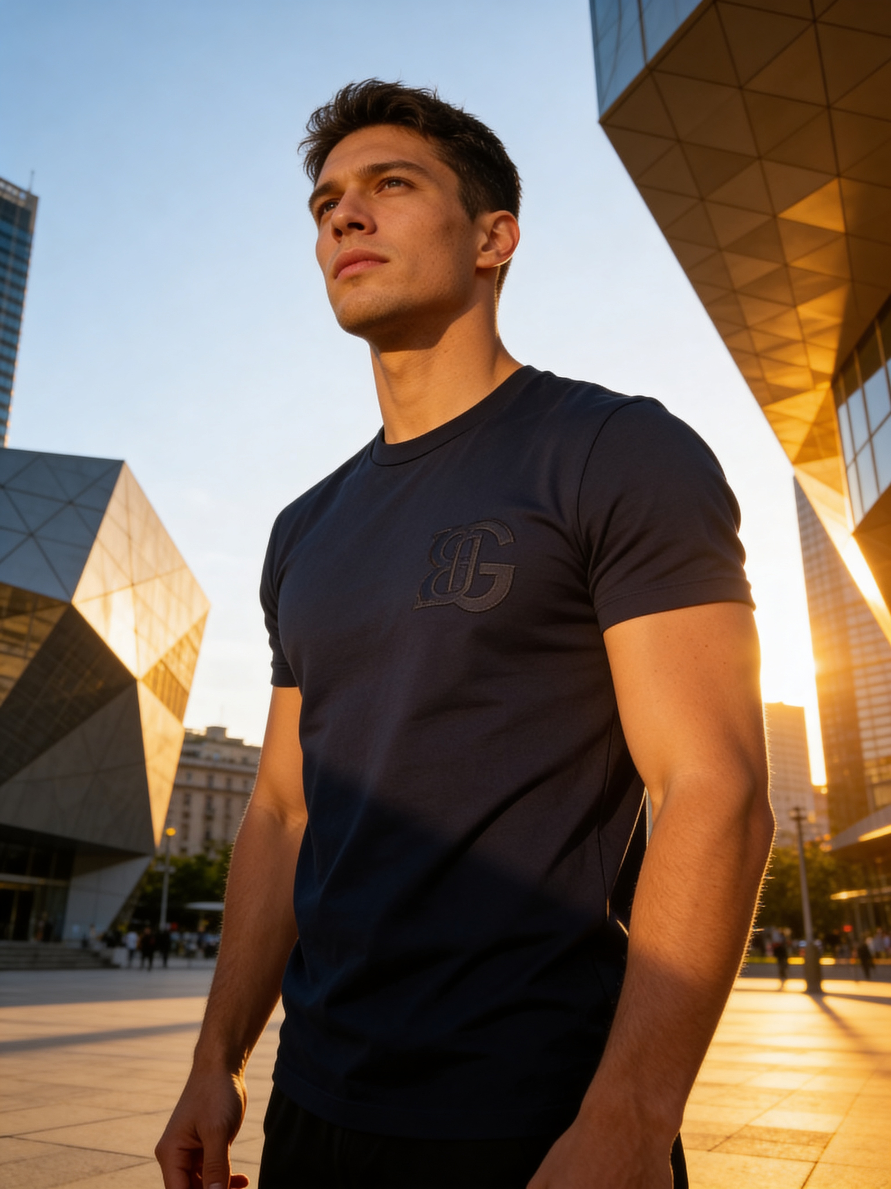 T-SHIRT DOLCE & GABBANA BLU SCURO