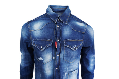 CAMICIA DENIM DSQUARED2