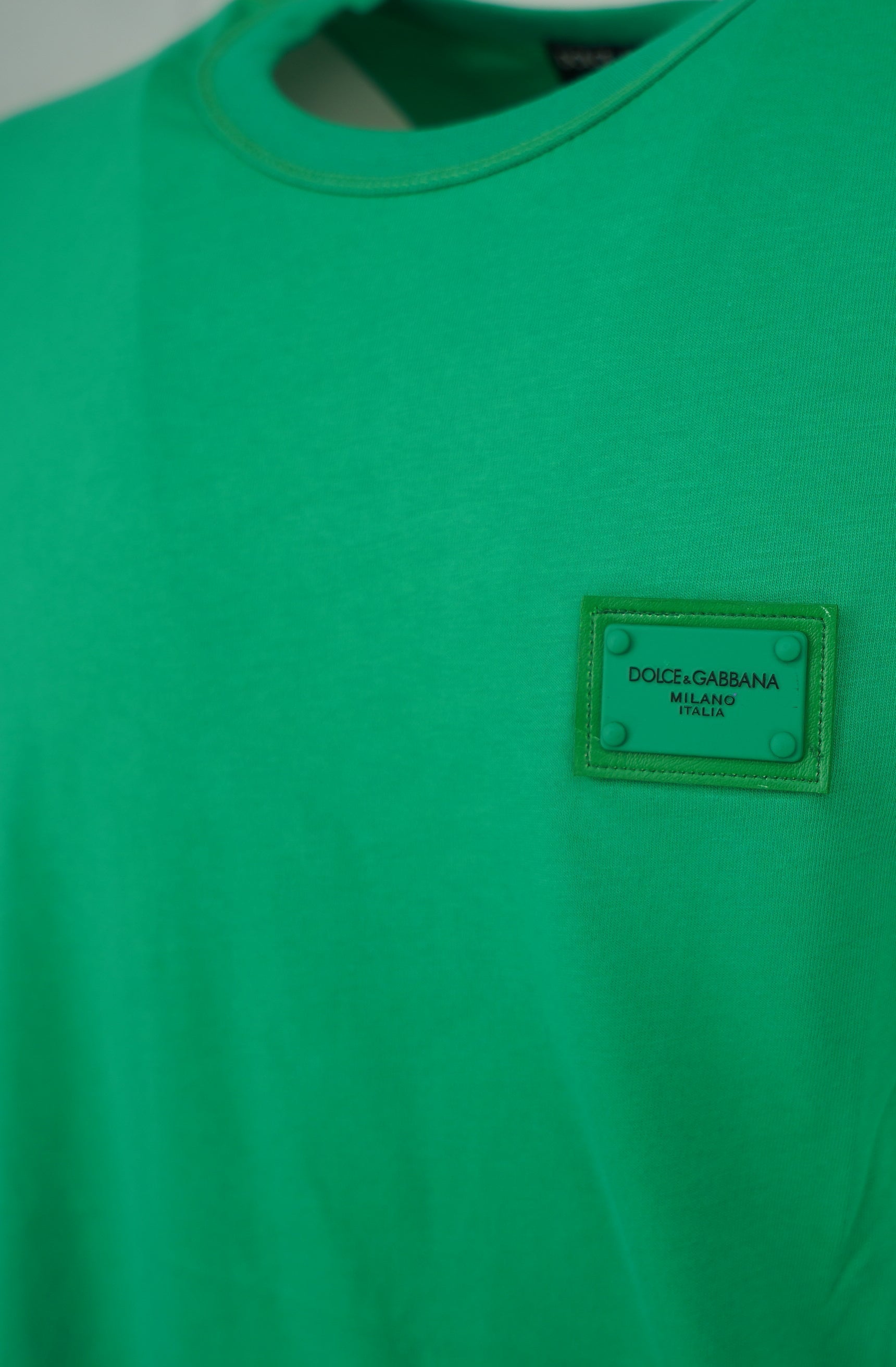 T-SHIRT DOLCE&GABBANA CON TARGHETTA