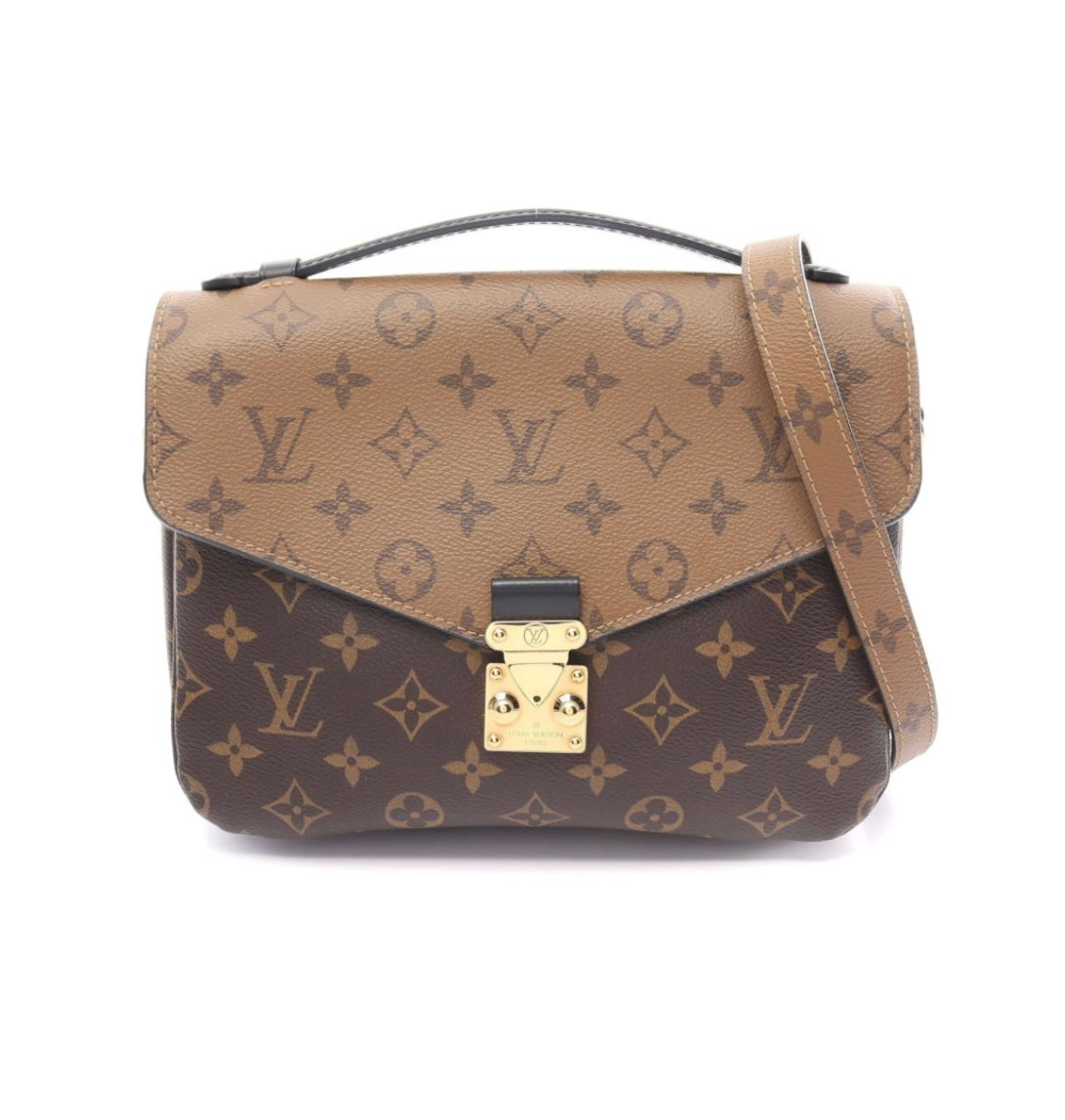 Borsa Louis Vuitton Metis bicolore