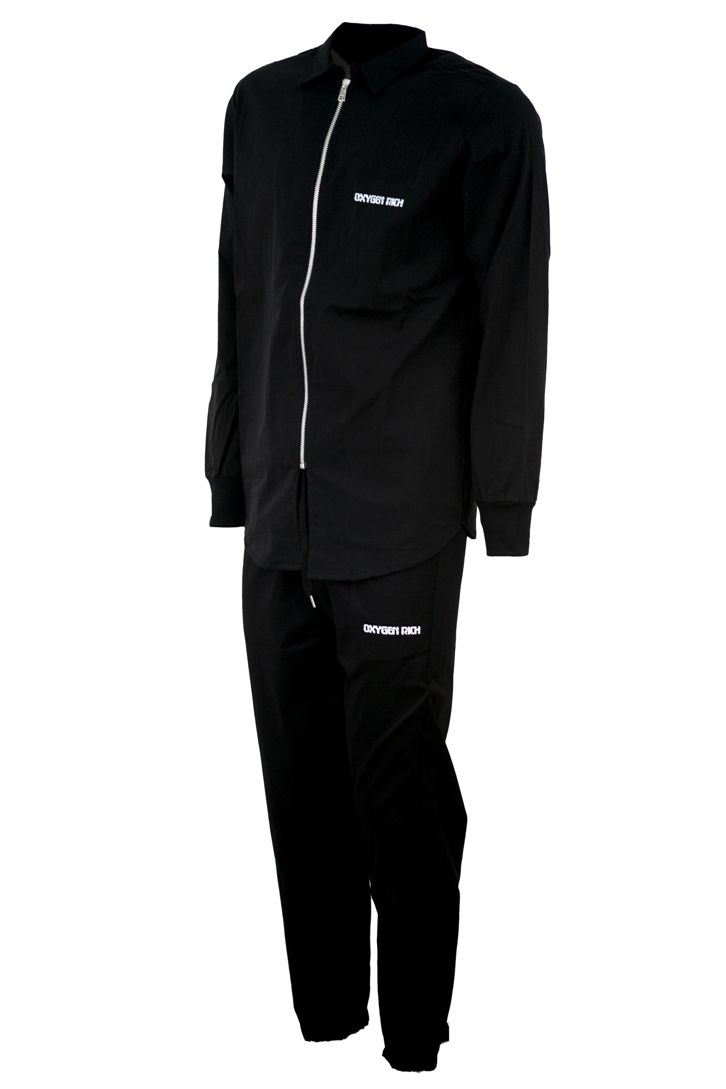 COMPLETO CAMICIA CON ZIP / PANTALONE OXYGEN RICH