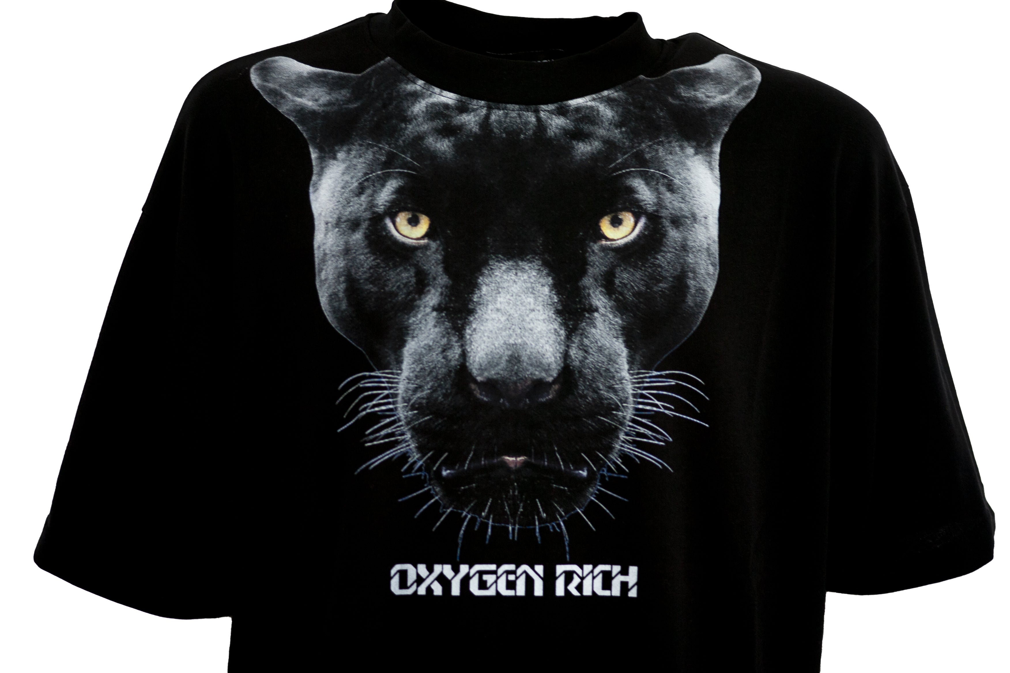 T-SHIRT OXYGEN RICH PANTHER Over Size  SPRING SUMMER 2021