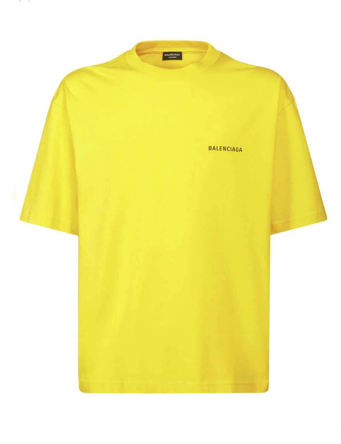 T-SHIRT BALENCIAGA paris YELLOW