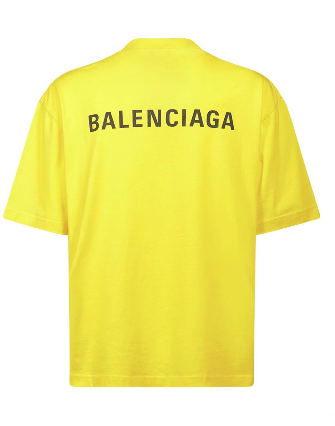 T-SHIRT BALENCIAGA paris YELLOW