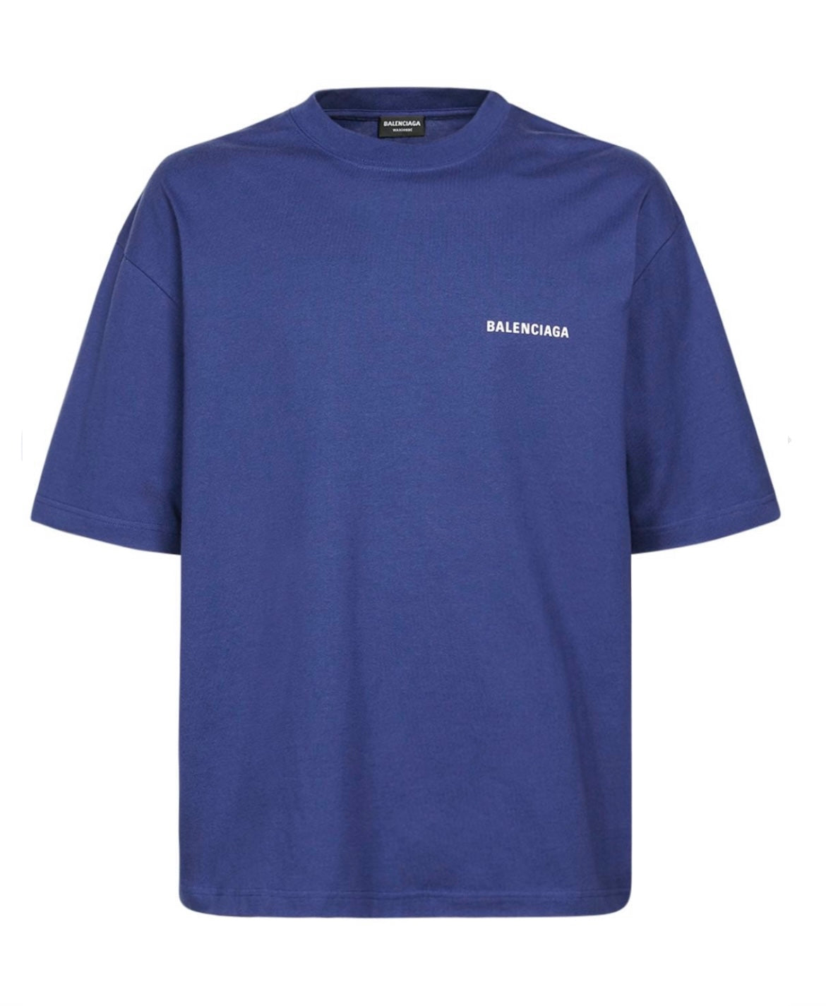 T-SHIRT BALENCIAGA BLUE CLASSIC