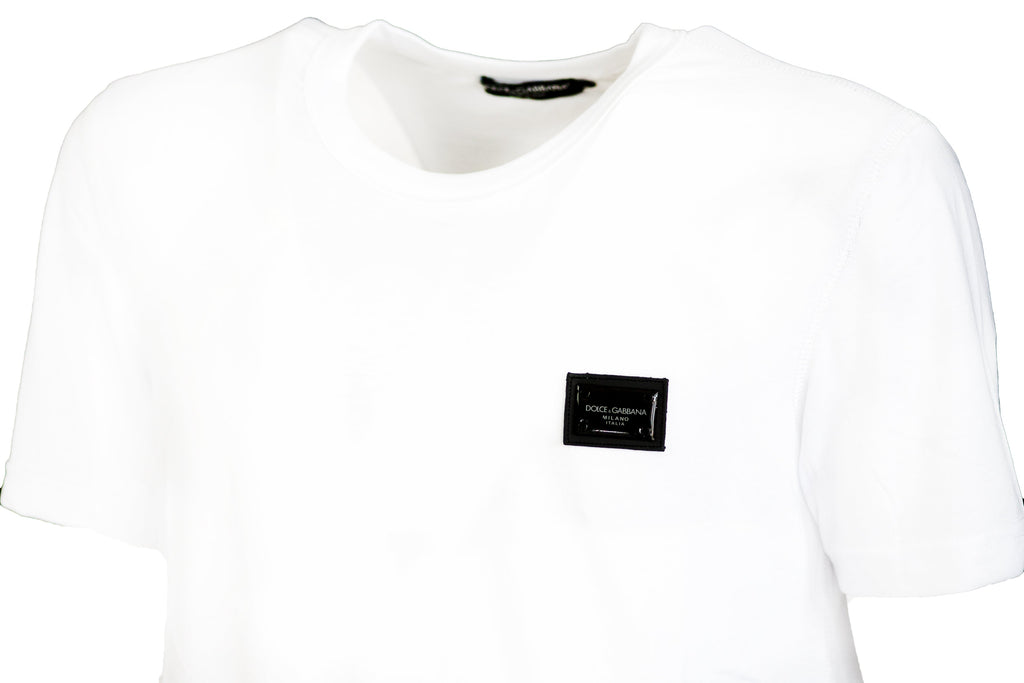t-shirt DOLCE&GABBANA con targhetta