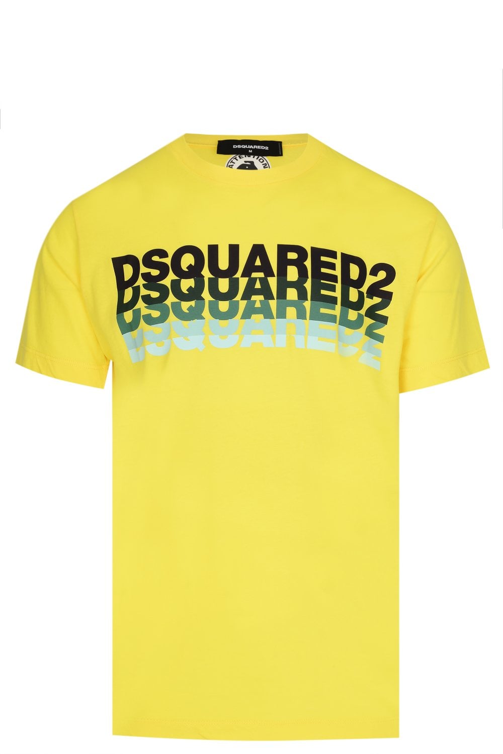 T-SHIRT DSQUARED2 YELLOW