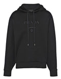 Felpa Prada Logo Ricamato