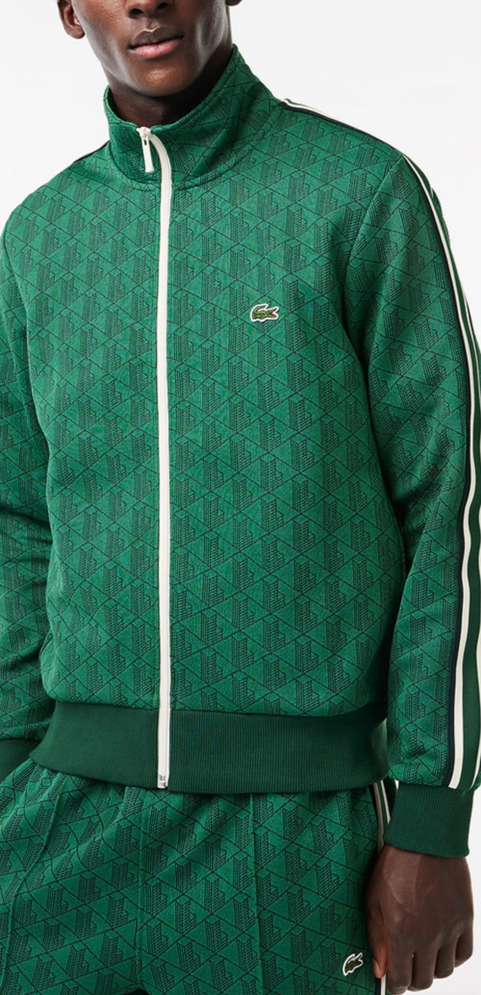 TUTA COMPLETA LACOSTE VERDE