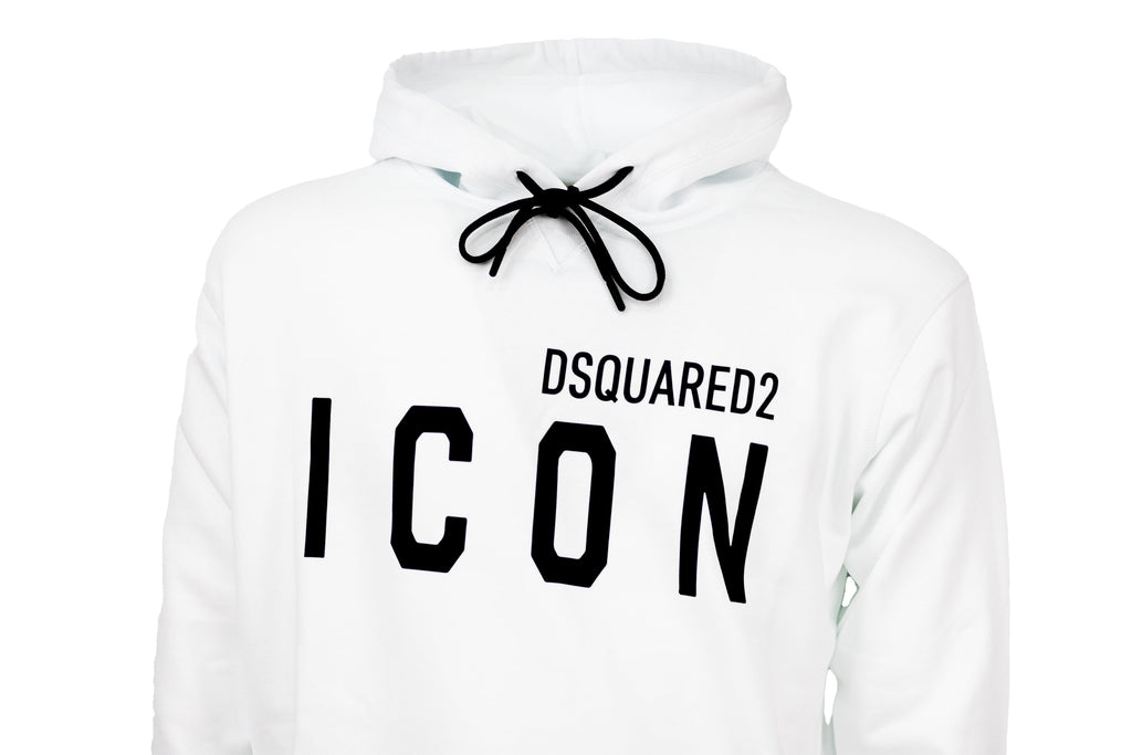 FELPA DSQUARED2 ICON CON CAPPUCCIO