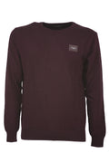 MAGLIONE GIROCOLLO CON TARGHETTA DOLCE&GABBANA