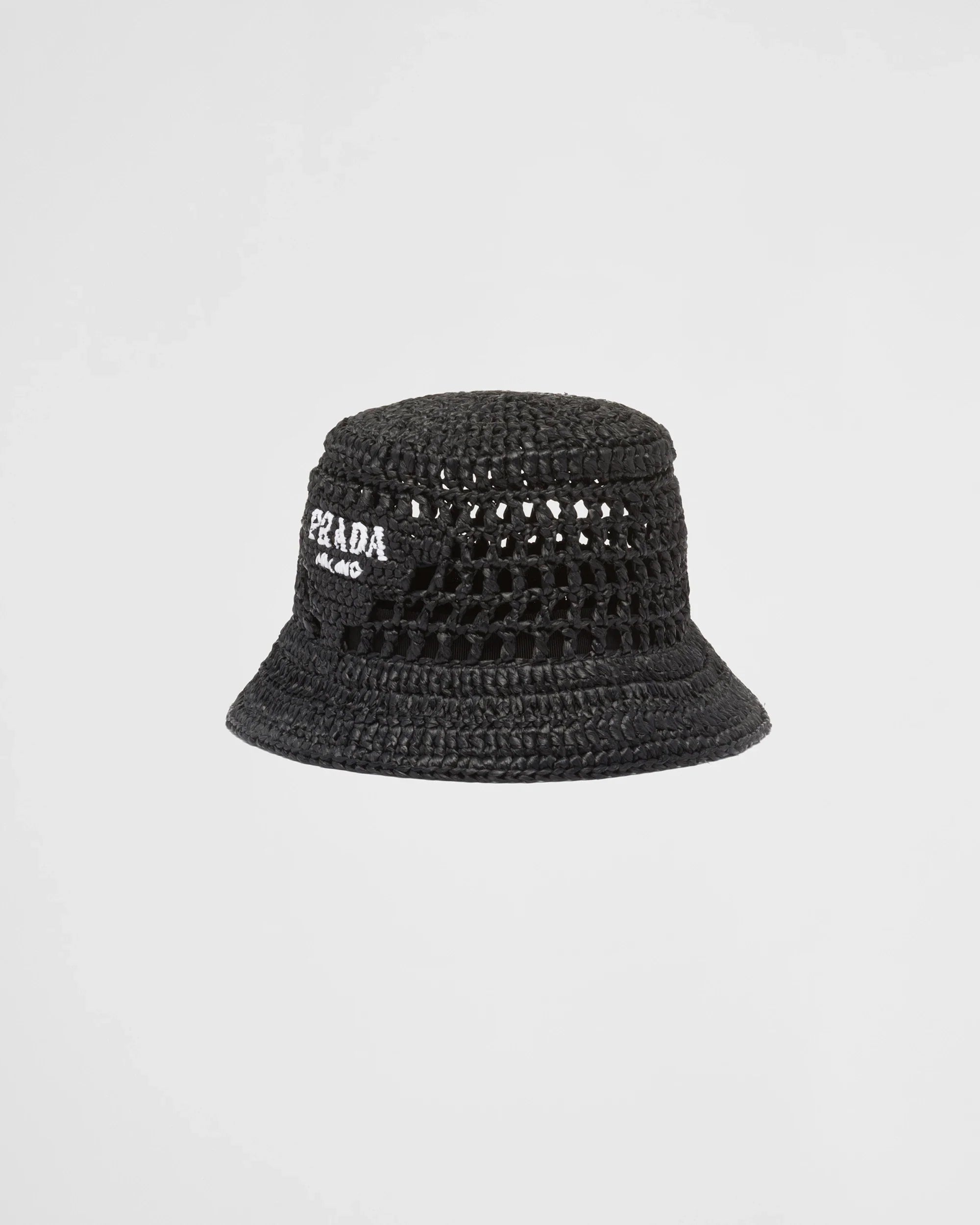 CAPPELLO PRADA BUCKET LOGO