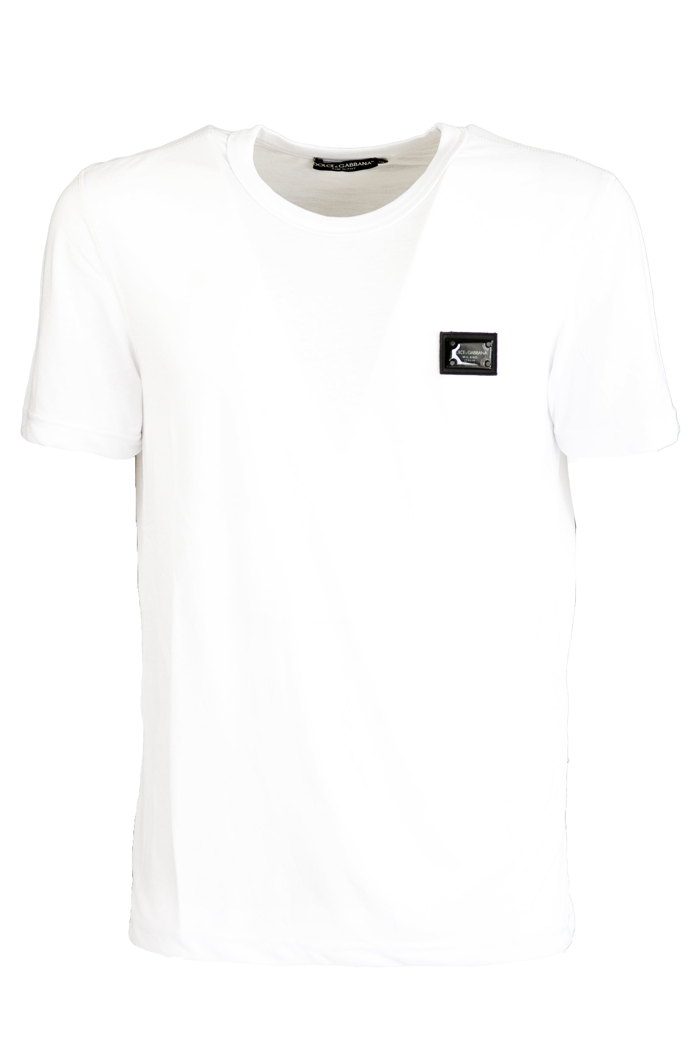 t-shirt DOLCE&GABBANA con targhetta